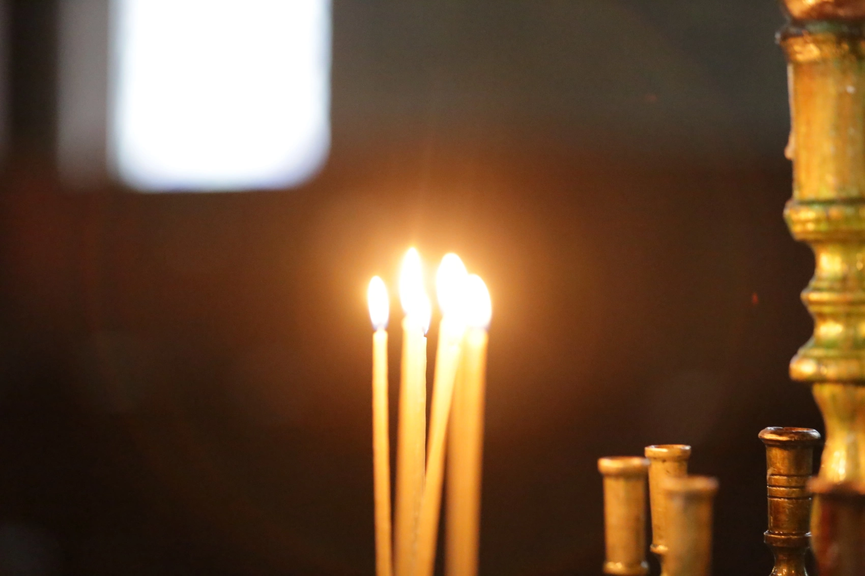 църква, свещи