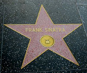 Звездата на Франк Синатра на Алеята на славата