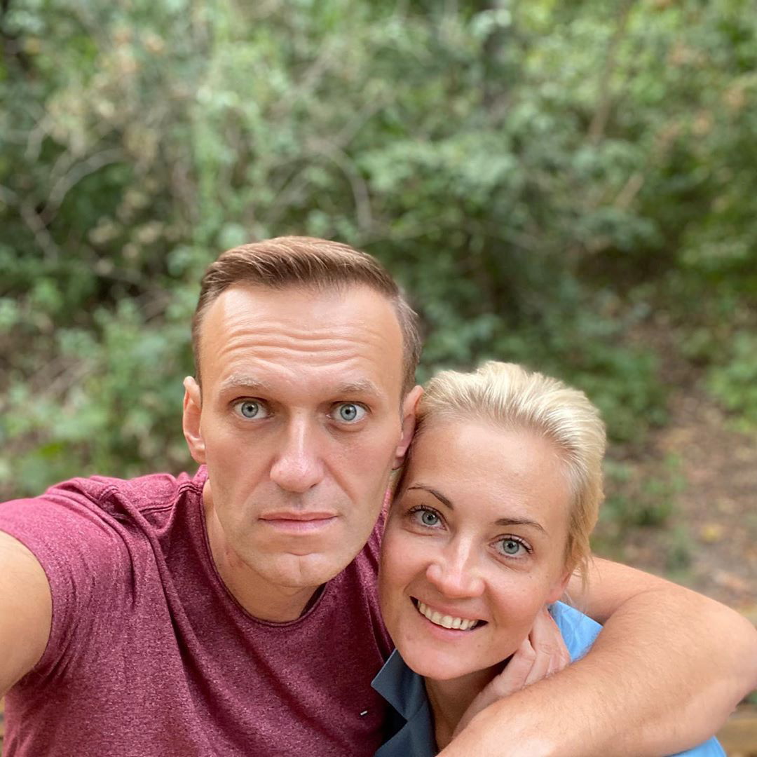 Навални и съпругата му