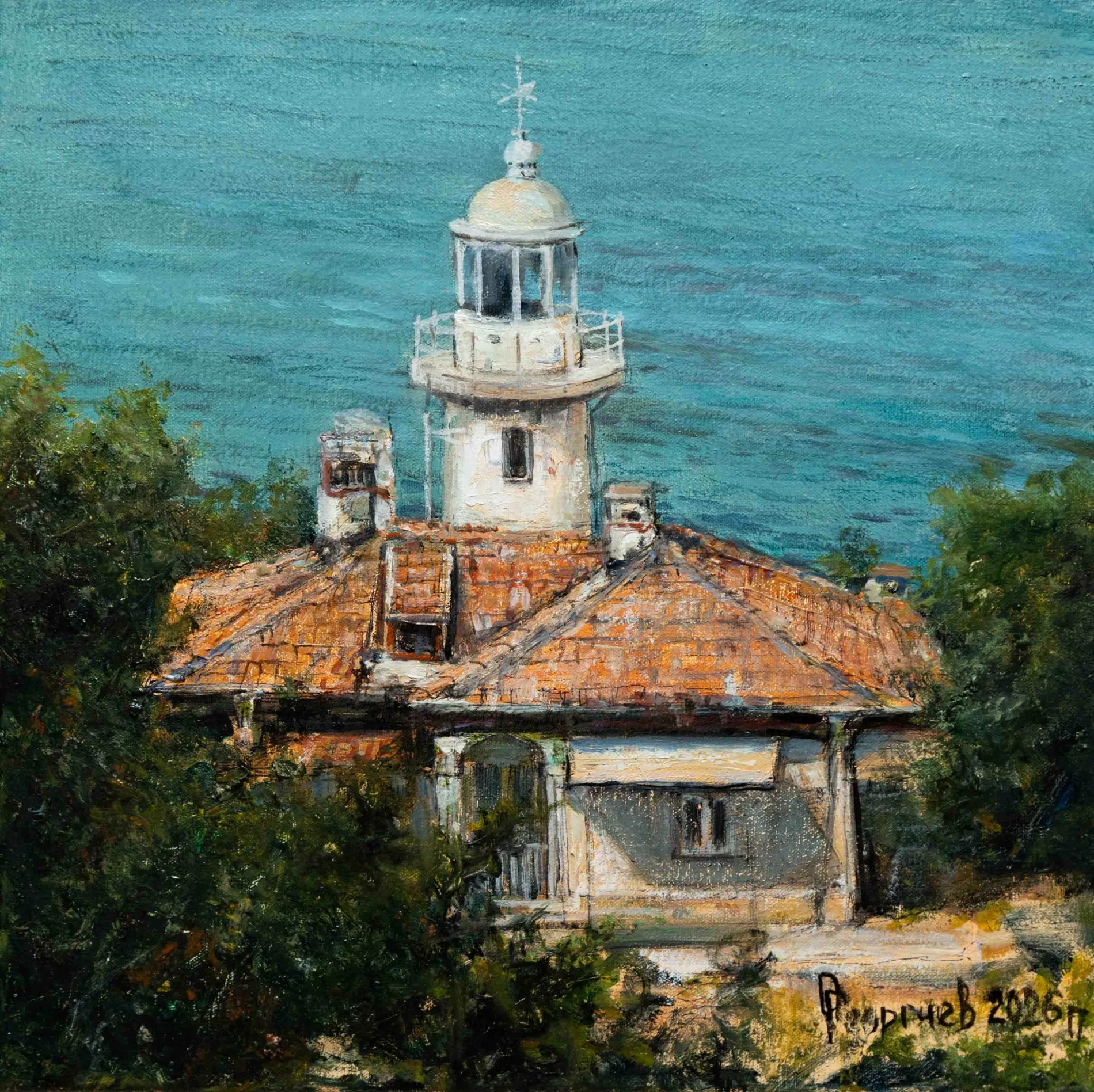 Огнян Георгиев, Старият фар на Галата