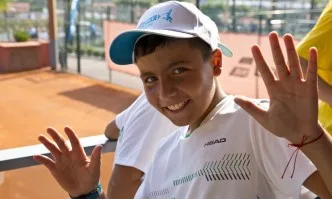 Иван Иванов се класира на финал на турнира до 12 г. от Тенис Европа в Русе