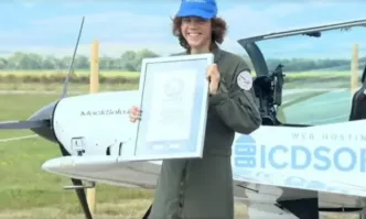 Нови световни рекорд край Радомир – Мак Ръдърфорд стана най-младият пилот, обиколил света
