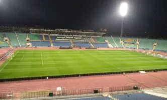 От утре: До 30 % публика на футболни мачове на Националния стадион Васил Левски