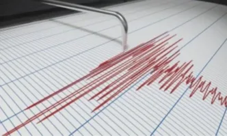Земетресение с магнитуд 5 8 бе регистрирано днес по границата между