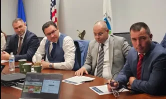 Делегация на Министерството на вътрешните работи начело с министър Даниел
