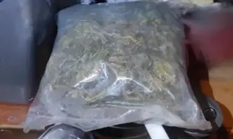 Конфискуваха общо над половин килограм марихуана разпределени в пликове над