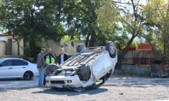 19 годишен младеж самокатастрофира на главен път Е 79 в Кресна предаде
