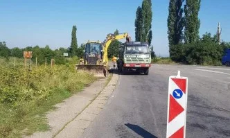 Започна ремонтът на пътя между Хан Богров и с. Мусачево