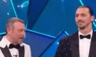 Футболистът Златан Ибрахимович разтърси 74 то издание на фестивала Санремо и