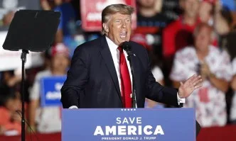 На митинг Тръмп разкритикува имиграционната политика на Байдън