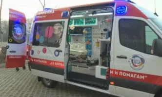 Новата детска линейка за област Варна е закупена след кампания за събиране на капачки и дарения