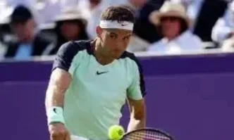 Григор Димитров отпадна на осминафиналите на турнира от сериите АТП