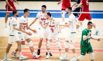 Националният отбор на България по волейбол не успя да преустанови
