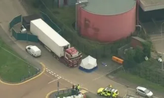 Арест на заподозрени за камиона-ковчег във Великобритания