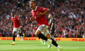 Крилото на Манчестър Юнайтед Антони имаше повече от мечтан дебют