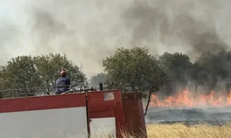 Мъж е задържан във връзка с пожара който избухна вчера