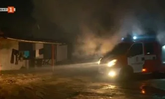 Няма пострадали при големия пожар в пловдивското село Труд