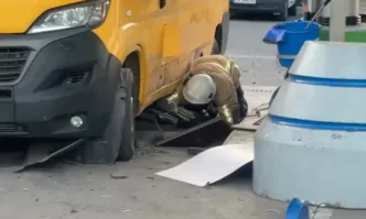 Силен взрив се е чул от бензиностанция в близост до