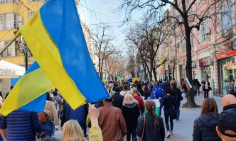 Пловдив, Варна и Бургас с шествия в подкрепа на Украйна