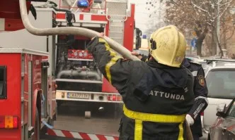Пожар избухна в ДКЦ-то към УМБАЛ Св.Георги в Пловдив