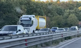 Нов ремонт на магистрала Тракия затруднява движението в посока София