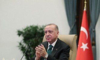 Турският президент Реджеп Тайип Ердоган който преболедува COVID 19 и вече