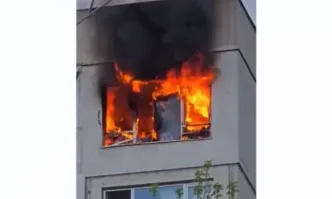 Пожар гори в жилищен блок в столичния квартал Младост Сигнал