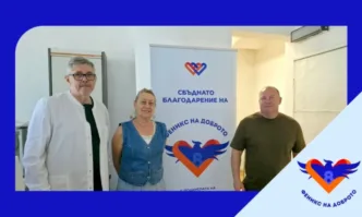 Благодарение на съвместната инициатива на 8888 bg и благотворителната кампания Феникс