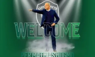 Лудогорец официално обяви назначението на Пер Матиас Хьогмо за старши треньор