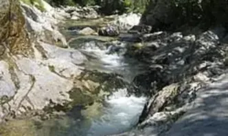 Река Елешнишка преля край Рилския манастир