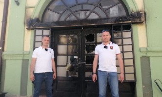 Джамбазки и Сиди от опожарения център в Битоля: Македония в този вид няма място в ЕС!