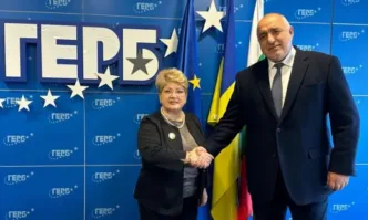 Лидерът на ГЕРБ разговаря с посланика на Румъния у нас