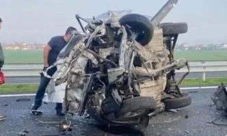 Тежка катастрофа затвори магистралата в посока Бургас след отбивката за