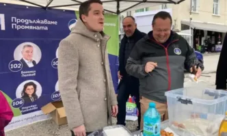 ПП ДБ избраха да привличат избиратели с понички Водачът на