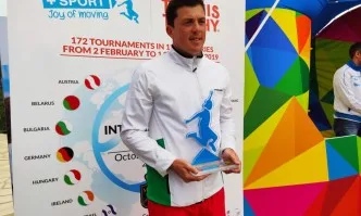 Даниел Ангелов получи наградата за феърплей на световните финали на Kinder+ Sport