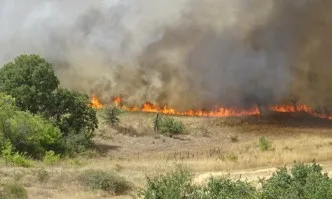 Три нови пожара за 5 ч. в Благоевградско, има изгорели къщи