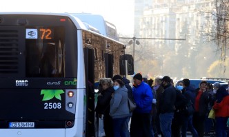 Градският транспорт в София наполовина, ако няма газ