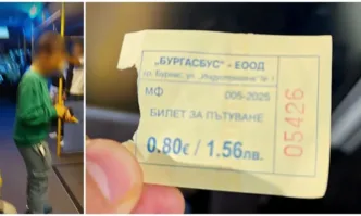 Притеснен гражданин пусна сигнал срещу дете, че продава билети в автобуса в Бургас