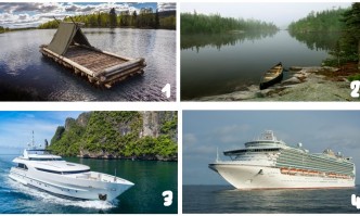 Представете си че сте плавателен съд който се носи по