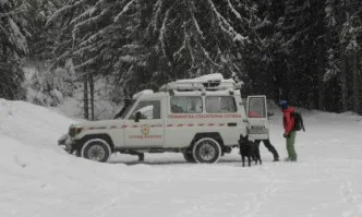 Акцията по издирването на изчезналия в Рила сноубордист е временно спряна