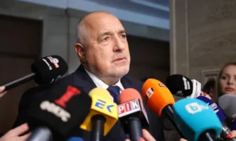 Лидерът на ГЕРБ Бойко Борисов заяви в кулоарите на парламента