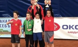 Димитър Топчийски и Рая Коцева спечелиха тенис турнира Детска купа България