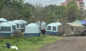 От Фейсбук профила на Виктор ДимчевТака изглежда ромския бежански лагер