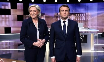 Франция очаква решителен дебат Макрон и Льо Пен тази вечер