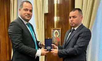 Директоът на Гранична полиция Антон Златанов получи отличие Почетен медал