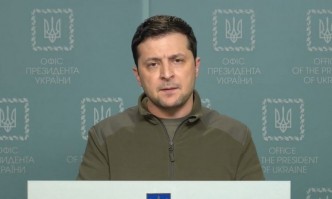 Украинският президент Володимир Зеленски заяви в телевизионно обръщение че руските