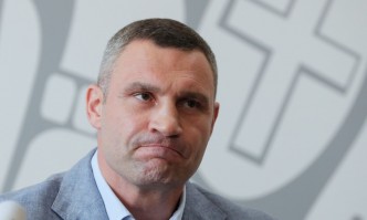 Кметът на украинската столица Виталий Кличко заяви по телефона пред