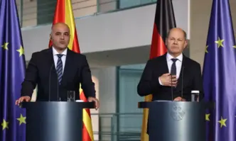 Германският канцлер пред Ковачевски: България не може да поставя нови изисквания към РСМ