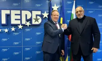 Лидерът на ГЕРБ Бойко Борисов се срещна с депутата от