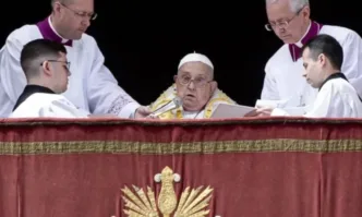 На последната си публична поява – по време на Великденската